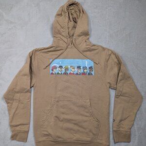 Diamond Supply Bored Ape Yacht Club Size SMALL Brown Hoodie Sweatshirt Pullover